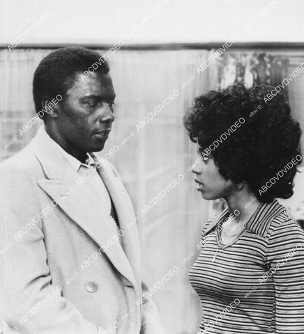 crp-04779 1977 John Sekka, Bernnadette Stanis TV Good Times crp-04779