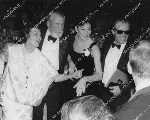 crp-04819 1983 Ava Gardner, Anjelica Huston, Jack Nicholson TV AFI Salute to John Huston crp-04819