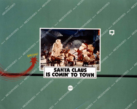 crp-04878 ABC promo photo stop animation Rankin-Bass TV Santa Claus Is Comin' to Town crp-04878