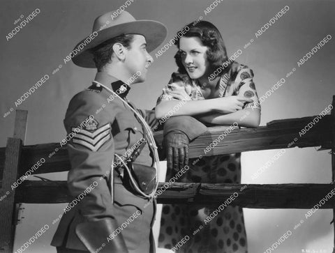 crp-04955 1937 RCMP James Newill, Carol Hughes film Renfrew of the Royal Mounted crp-04955
