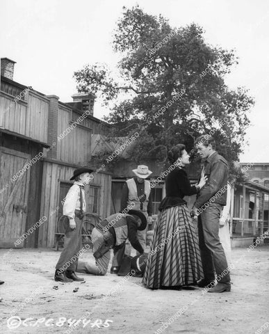 crp-05001 1957 Rickie Sorensen, Valerie French, Guy Madison film The Hard Man crp-05001