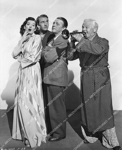 crp-05076 1945 Rosalind Russell, Lee Bowman, Alexander Hall, Charles Winninger film She Wouldn't Say Yes crp-05076