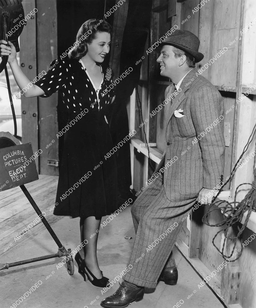 crp-05086 1939 Joan Blondell w director Alexander Hall on set film The ...