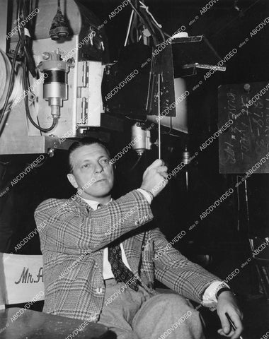 crp-05091 1944 Alexander Hall at the camera directing MGM film The Heavenly Body crp-05091