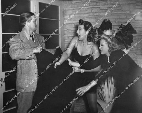 crp-05109 1940 Alexander Hall, Binnie Barnes, Gloria Dickson on set film This Thing Called Love crp-05109