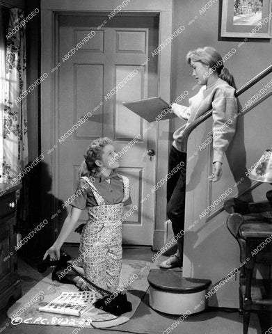 crp-05191 1958 Cathy O'Neill, Luana Anders film Life Begins at 17 crp-05191