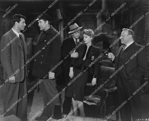 crp-05245 1945 James Craig, Grant Withers, Signe Hasso, Edmund Gwenn film Dangerous Partners crp-05245