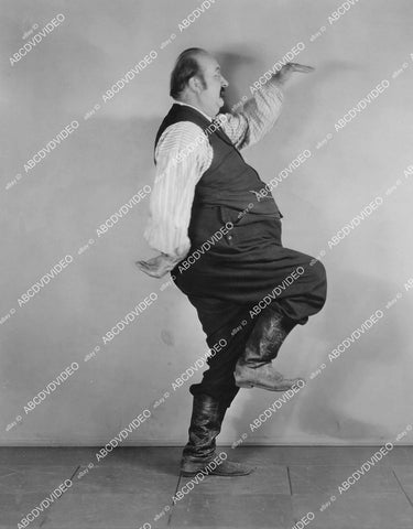 crp-05306 1926 Mack Swain exercise workout drops to 300 lbs for silent film Hands Up crp-05306