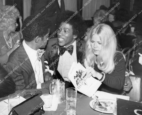 crp-05336 1970's Sammy Davis Jr, someone, and Sally Struthers at some event crp-05336
