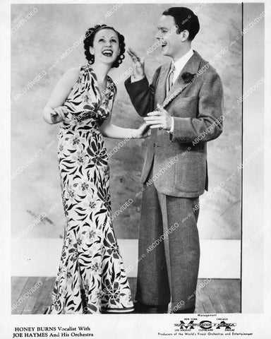 crp-05351 1930's music Honey Burns w Joe Haymes and his orchestra crp-05351