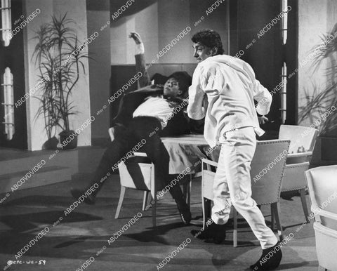 crp-05439 1968 Dean Martin, Bill Ryusaki Matt Helm film The Wrecking Crew crp-05439