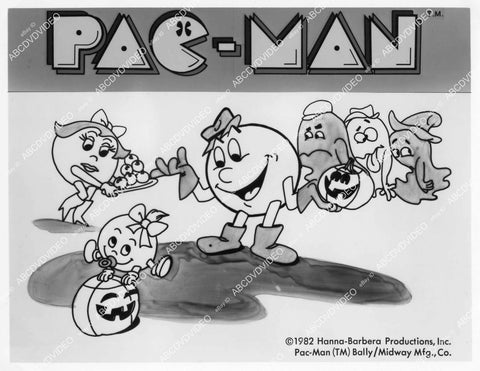 crp-05453 1982 animated characters video game TV Pac-Man crp-05453
