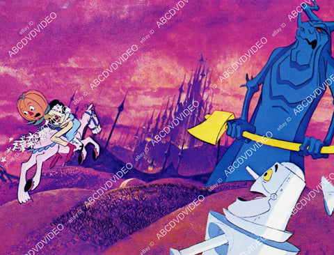 crp-05472 1974 animated characters Tin Man, Scarecrow, Dorothy, film Journey Back to Oz crp-05472