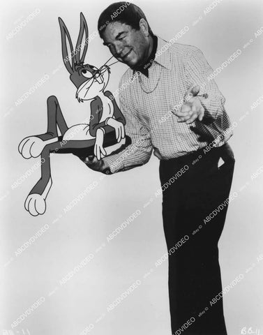 crp-05493 animator Chuck Jones w Bugs Bunny portrait crp-05493
