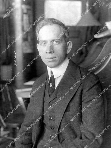 crp-05494 1930's New Yorker Magazine cartoonist Al Hirschfeld portrait crp-05494