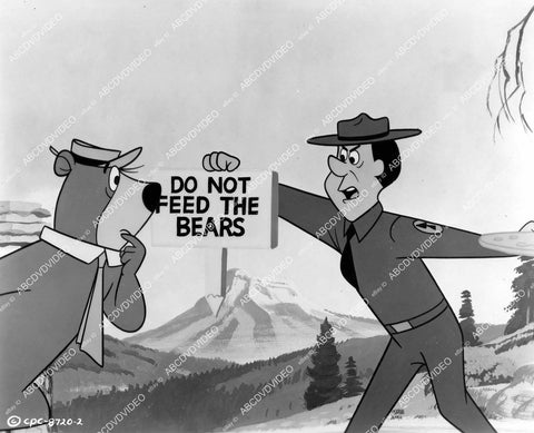 crp-05499 1964 animated characters Yogi & Ranger Smith film Hey There, It's Yogi Bear crp-05499