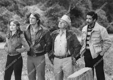 crp-05505 1982 Karen Austin, Perry King, Noah Beery Jr, Ray Vitte TV The Quest crp-05505
