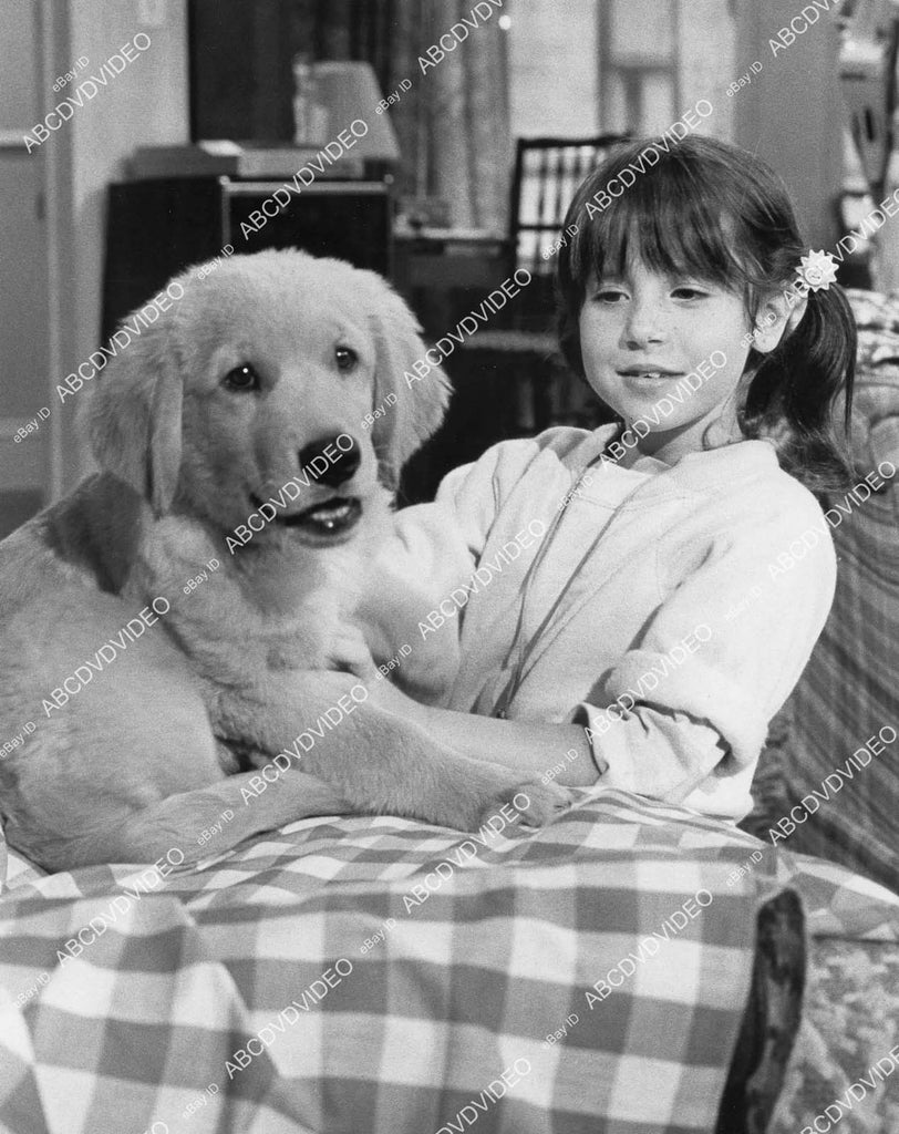 Crp-05518 1984 Soleil Moon Frye And Brandon The Dog Tv Punky Brewster 