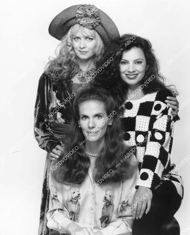 crp-05551 1991 Twiggy Lawson, Julie Hagerty, Fran Drescher TV Princesses crp-05551