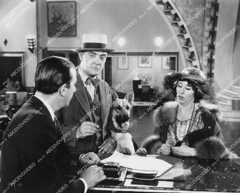 crp-05581 1928 Polly Moran, Harry Gribbon, Flash the Dog silent film Honeymoon crp-05581