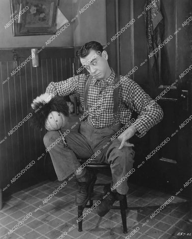 crp-05594 1927 Johnny Hines w his ventriloquist duster silent film Home Made crp-05594