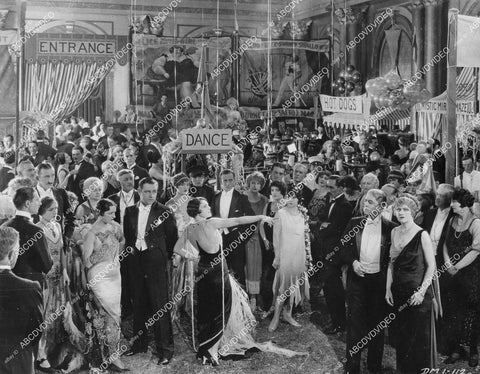 crp-05644 1925 Leatrice Joy, Edmund Burns, Julia Faye New Years party silent film Hell's Highroad crp-05644