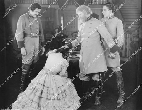crp-05654 1927 Dolores Costello, Jason Robards Sr Civil War silent film The Heart of Maryland crp-05654
