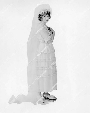 crp-05670 1920 Doris Pawn in her wedding gown silent film Guile of Women crp-05670