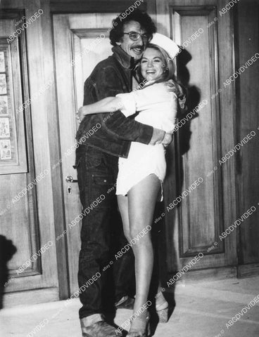 crp-05798 1973 director Herbert Ross, Dyan Cannon on set film The Last of Sheila crp-05798