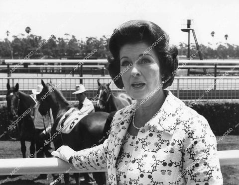 crp-00579 Ruth Hussey at the racetrack (probably looking for Tim Conway Jr.) crp-00579