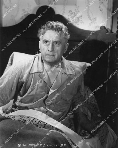 crp-05846 1940 photo Fred Niblo startled in bed film Ellery Queen Master Detective crp-05846