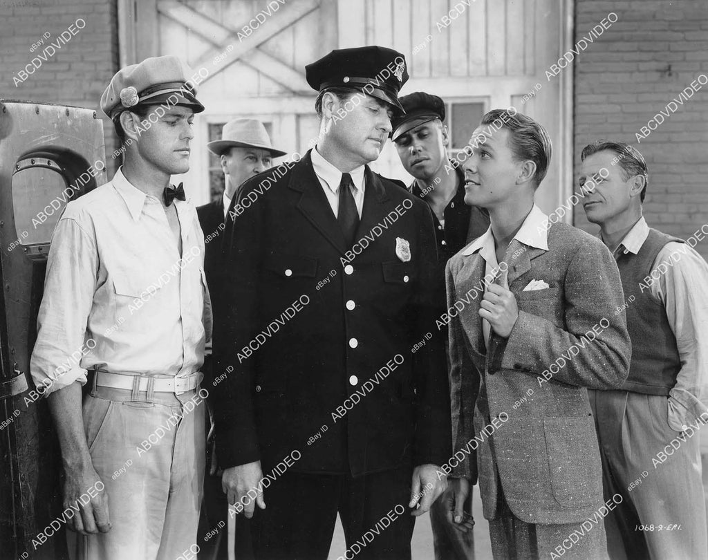Actor Kenneth Howell crp-05849 1940 Kenneth Howell, Tom Steele serial film Junior G-Men crp ...
