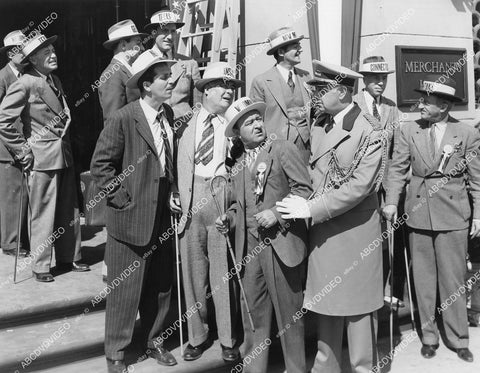 crp-05867 1941 Ed Laughton, Dick Elliott, Chester Clute, Ben Taggert film Three Girls About Town crp-05867