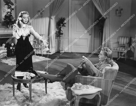 crp-05883 1941 Joan Blondell on the telephone & Binnie Barnes film Three Girls About Town crp-05883