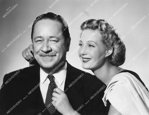crp-05907 1941 Robert Benchley and Binnie Barnes portrait b film Three Girls About Town crp-05907