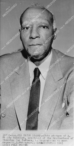 crp-05975 1963 trains A Philip Randolph Pres brotherhood of Sleeping Car Porters crp-05975