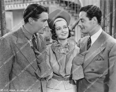 crp-06019 1937 John Boles, Frances Drake, Alexander D'Arcy film She Married an Artist crp-06019