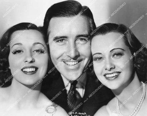 crp-06031 1937 Luli Deste, John Boles, Frances Drake portrait c film She Married an Artist crp-06031