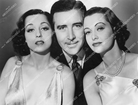 crp-06032 1937 Luli Deste, John Boles, Frances Drake portrait d film She Married an Artist crp-06032