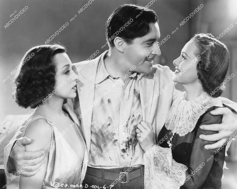 crp-06039 1937 Luli Deste, John Boles, Frances Drake portrait g film She Married an Artist crp-06039