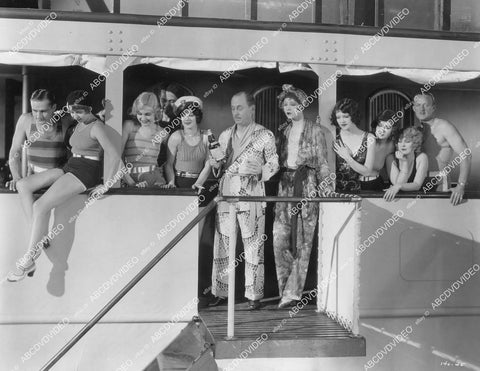 crp-06082 1929 Rod La Rocque, Gwen Lee pre-code beach girls silent film Man and the Moment crp-06082