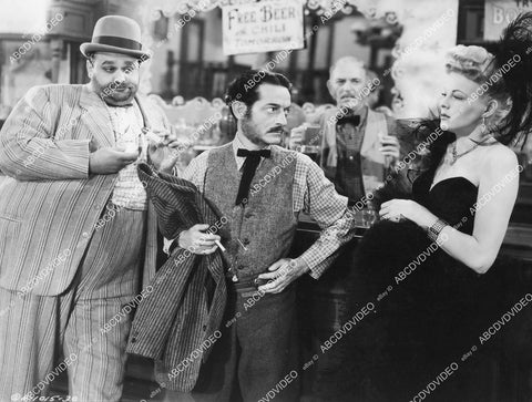 crp-06106 1943 Dan Seymour, Lester Allen, Ann Savage film Klondike Kate crp-06106