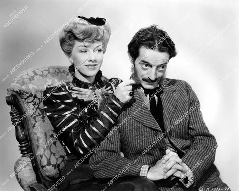 crp-06143 1943 Glenda Farrell, Lester Allen portrait a film Klondike Kate crp-06143