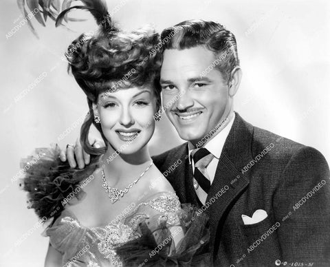 crp-06146 1943 Ann Savage, Tom Neal portrait a film Klondike Kate crp-06146