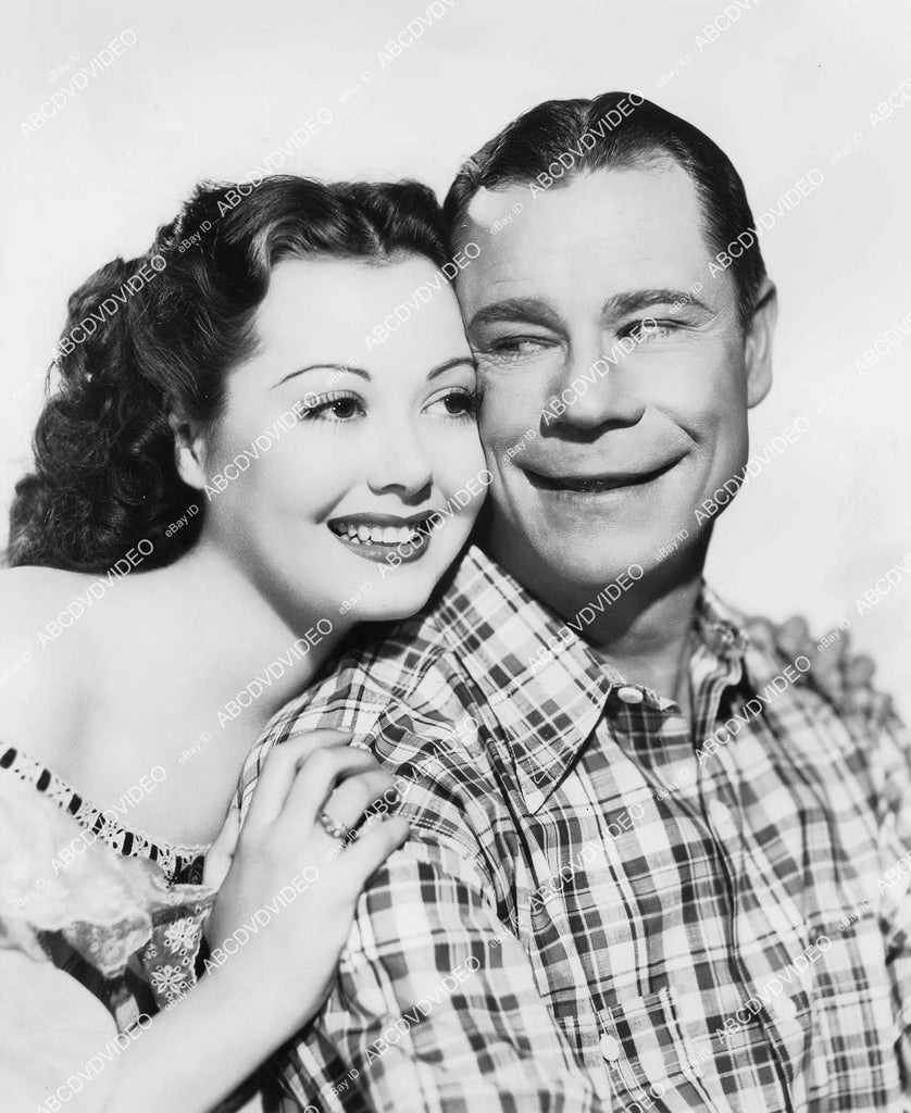 crp-06241 1942 Joe E Brown, Adele Mara portrait e film Shut My Big Mouth  crp-06241