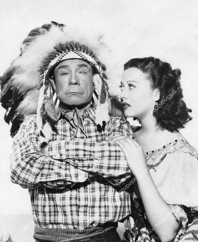 crp-06245 1942 Joe E Brown, Adele Mara portrait i film Shut My Big Mouth crp-06245