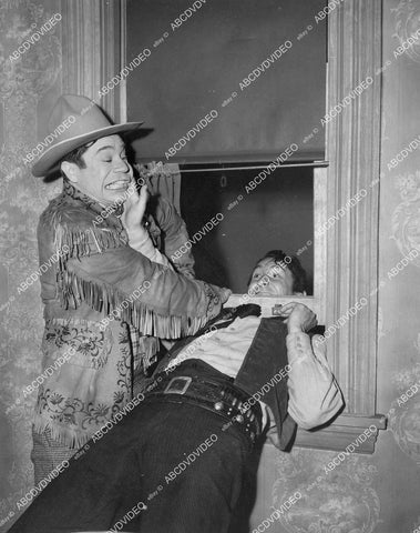 crp-06248 1942 Joe E Brown, Victor Jory fight sequence a film Shut My Big Mouth crp-06248