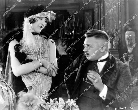 crp-06304 1924 photo Constance Talmadge, Jean Hersholt g silent film The Goldfish crp-06304