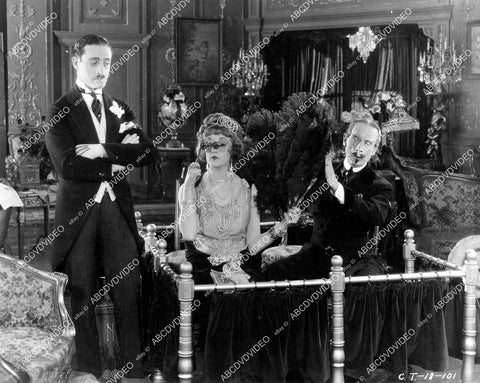 crp-06313 1924 photo Edward Connelly, Constance Talmadge, Leo White silent film The Goldfish crp-06313