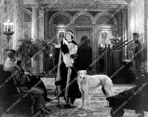 crp-06320 1924 photo Constance Talmadge w the dog silent film The Goldfish crp-06320